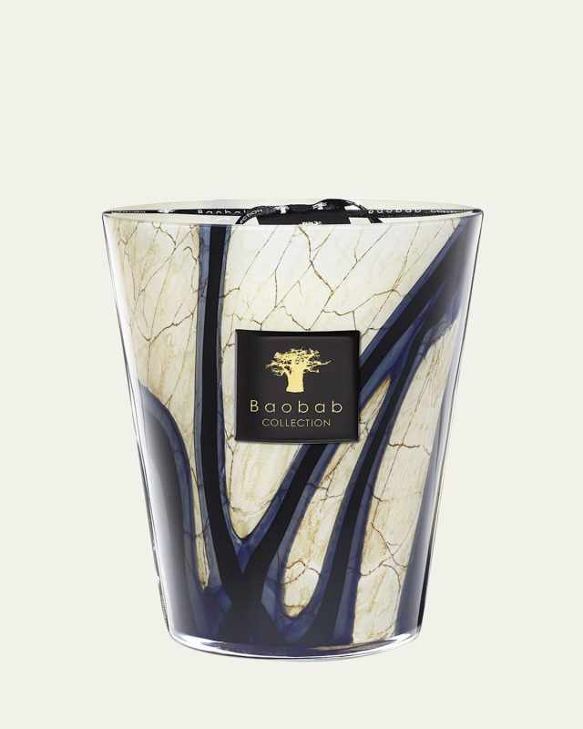 Stones Lazuli Candle, 9.4"